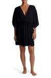 Ralph Lauren Lauren  Crinkled Cover-up Tunic