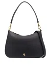 Ralph Lauren Lauren  Danni 26 Medium Shoulder Bag In Black