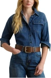 Ralph Lauren Women's Denim Shirt In Blue