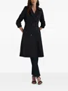 Ralph Lauren Lauren  Double Breasted Trench Coat With Belt