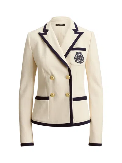 Ralph Lauren Lauren  Double-breasted Blazer In Neutral
