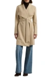Ralph Lauren Lauren  Drape Front Crepe Jacket In Neutral