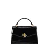Ralph Lauren Farrah Sm Satchel Small In Black