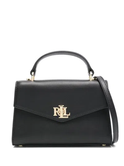 Ralph Lauren Lauren  Farrah Sm Satchel Small In Black