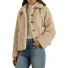 Ralph Lauren Lauren  Faux Fur Jacket In Neutral