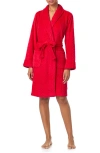 Ralph Lauren Lauren  Fleece Monogram Robe In Brown