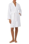 Ralph Lauren Lauren  Fleece Monogram Robe In White