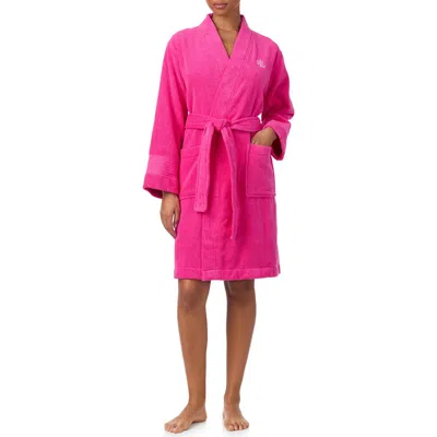 Ralph Lauren Lauren  Greenwich Cotton Terry Robe In Multi