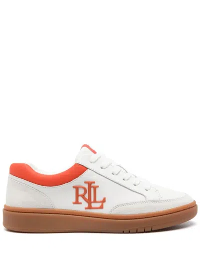 Ralph Lauren Lauren  Hailey 6 Sneakers Low Top Lace In White
