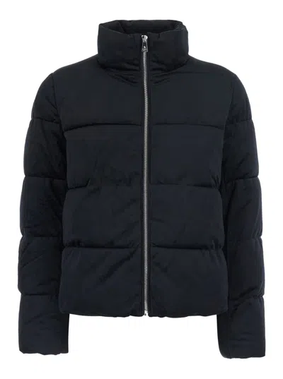 Ralph Lauren Lauren  High-collar Quilted Down Jacket With Zip Front In Multi