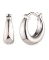 Ralph Lauren Hoop Earring In Sterling Silver In Sterling Silver