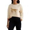 Ralph Lauren Women's Intarsia-knit Golden Retriever Sweater In Multi