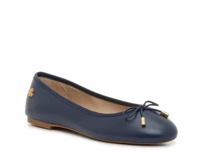 Ralph Lauren Lauren  Jayna Ballet Flat In Blue