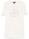 Ralph Lauren Katlin Short Sleeve T Shirt In Neutral