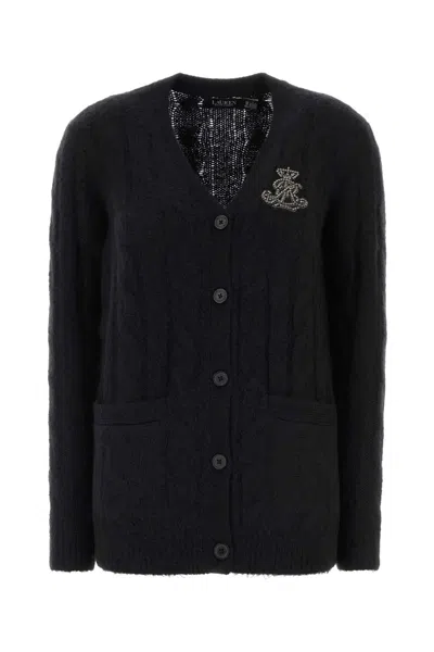Ralph Lauren Lauren  Sweater-cardigan In Black