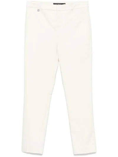 Ralph Lauren Lauren  Lakythia Slim Leg Pant In Neutral