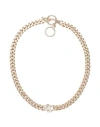Ralph Lauren Lauren  Lauren  Gold Elegant And Contemporary Chuncky Chain Collar Necklace  In Gold