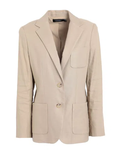 Ralph Lauren Lauren  Suit Jackets In Beige