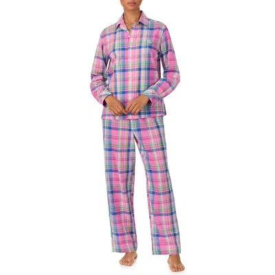 Ralph Lauren Lauren  Long Pajamas In Pink