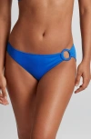 Ralph Lauren Lauren  Macramé Ring Bikini Bottoms In Blue