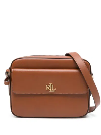 Ralph Lauren Lauren  Marcy Medium Crossbody In Brown