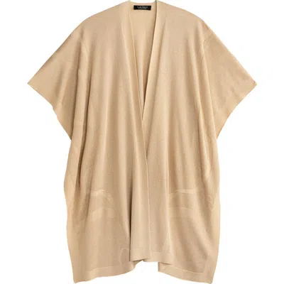 Ralph Lauren Lauren  Matte Shine Belting Ruana In Neutral