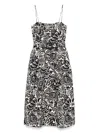 Ralph Lauren Mindana Sleveless Cocktail Dress In Black