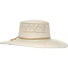 Ralph Lauren Lauren  Openwork Straw Sun Hat