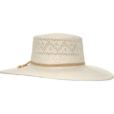 Ralph Lauren Lauren  Openwork Straw Sun Hat