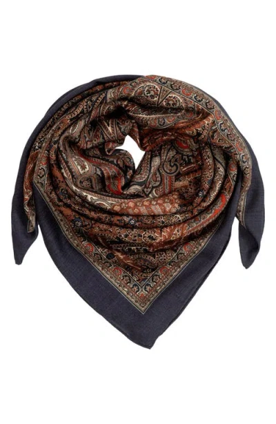 Ralph Lauren Lauren  Paisley Square In Black