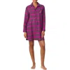 Ralph Lauren Lauren  Plaid Print Sleepshirt In Multi