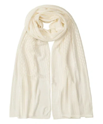 RALPH LAUREN LAUREN RALPH LAUREN POINTELLE PATCHWORK WRAP