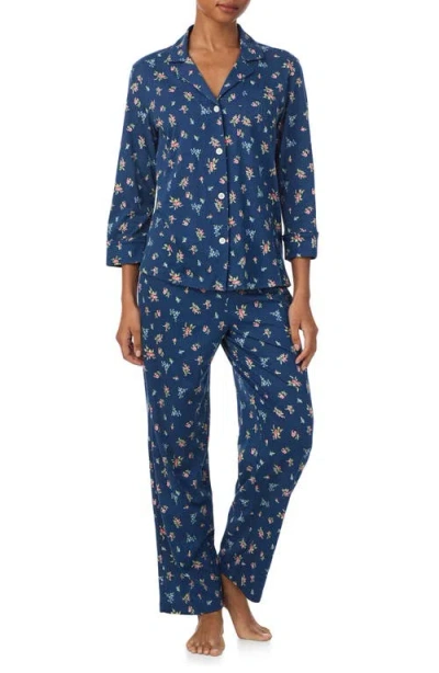 RALPH LAUREN LAUREN RALPH LAUREN PRINT COTTON BLEND PAJAMAS