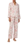 Ralph Lauren Lauren  Print Cotton Blend Pajamas In Multi