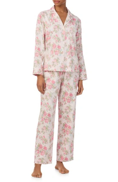 Ralph Lauren Lauren  Print Cotton Blend Pajamas In Multi