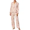 Ralph Lauren Lauren  Print Cotton Blend Pajamas In Neutral