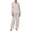 Ralph Lauren Lauren  Print Cotton Blend Pajamas In Neutral