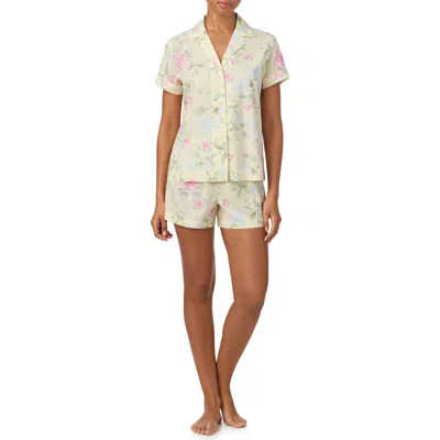 Ralph Lauren Lauren  Print Short Pajamas In Multi