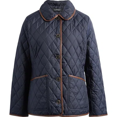 Ralph Lauren Lauren  Quilted Jacket In Blue