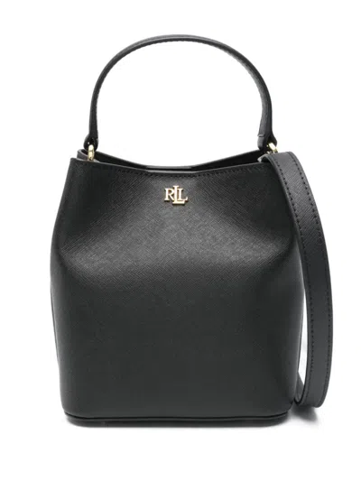 Ralph Lauren Lauren  Reese Sm Bkt Bucket Bag Small In Black