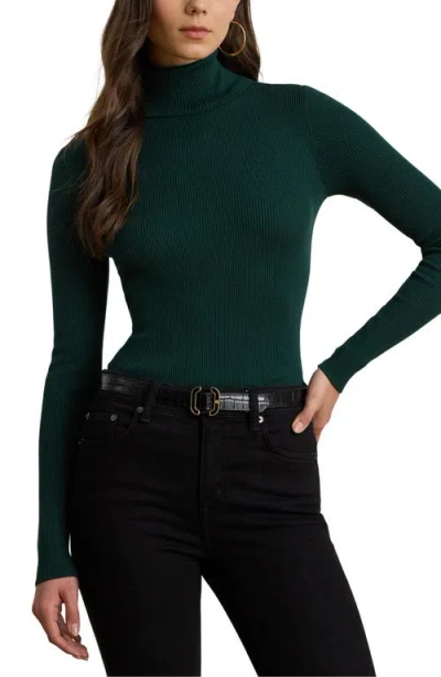 RALPH LAUREN LAUREN RALPH LAUREN RIBBED TURTLENECK SWEATER