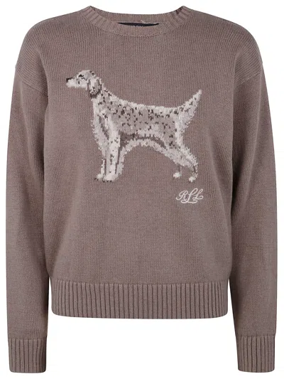 RALPH LAUREN LAUREN RALPH LAUREN "RIEDNEE" LONG SLEEVES PULLOVER