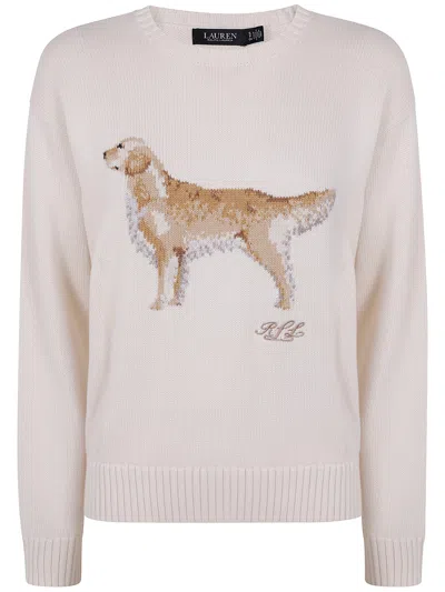 RALPH LAUREN LAUREN RALPH LAUREN "RIEDNEE" LONG SLEEVES PULLOVER