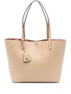 Ralph Lauren Lauren  "rvrsble Tote" Medium Tote Bag In Nude