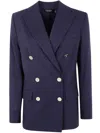 Ralph Lauren Wool Blazer In Blue