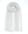 Ralph Lauren Lauren  Shimmer Pointelle Wrap In White