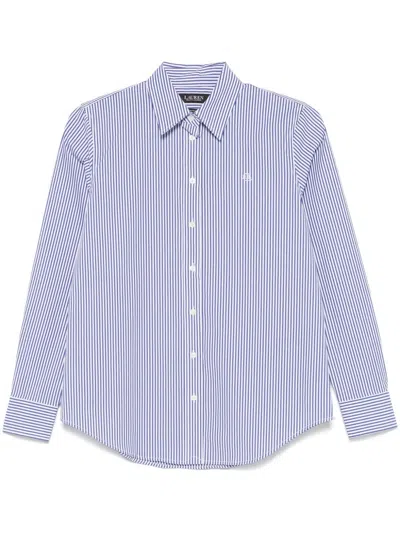 Ralph Lauren Lauren  Shirt With Logo In Blue