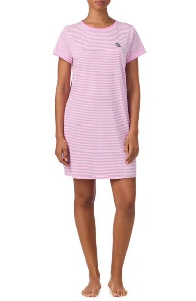 Ralph Lauren Lauren  Short Sleeve Nightgown In Multi
