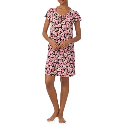 Ralph Lauren Lauren  Short Sleeve Nightgown In Multi