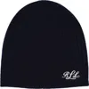 Ralph Lauren Lauren  Signature Cashmere Beanie In Black